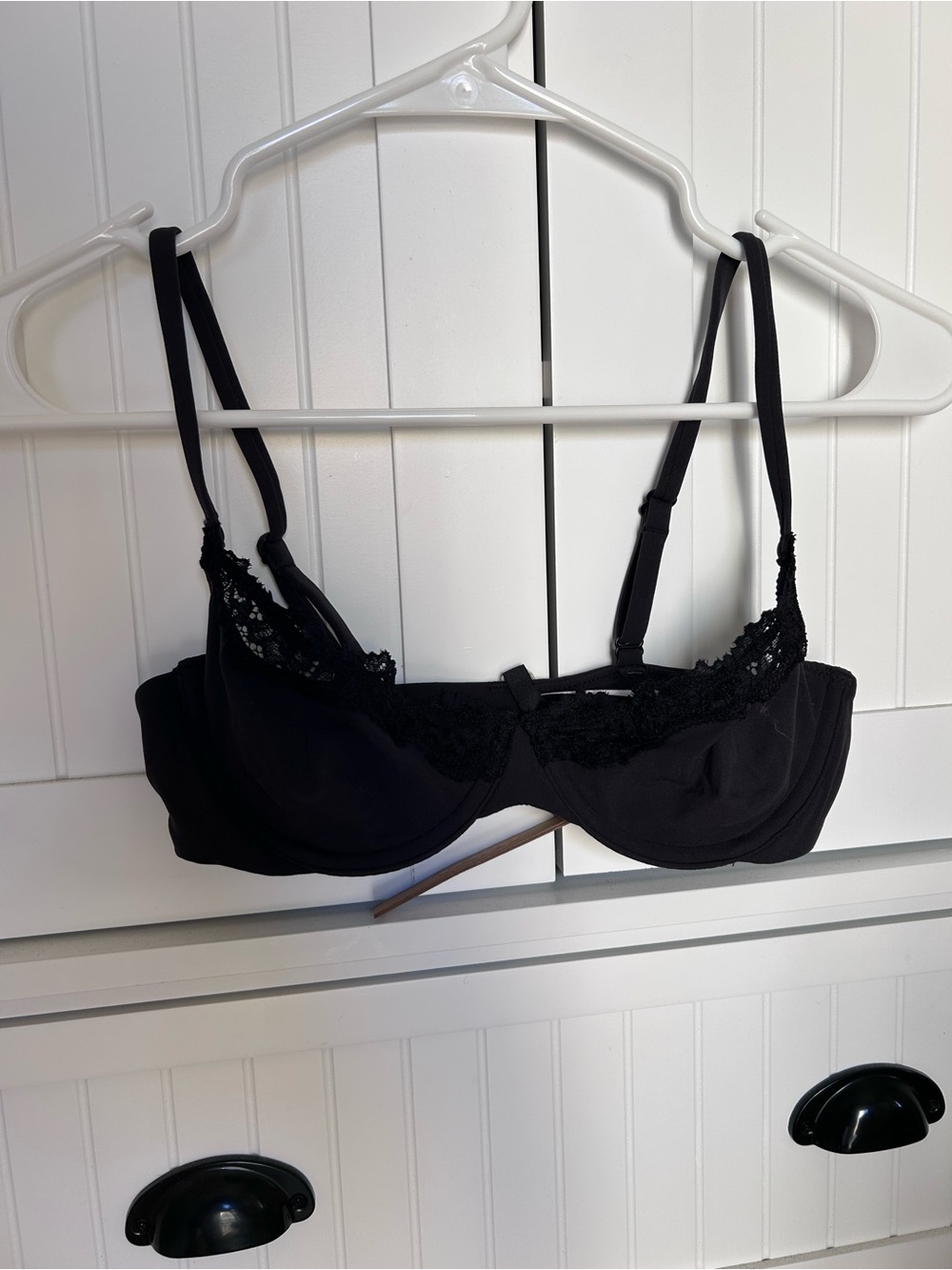 SKIMSBlack Lace Underwire Bra - Women Intimates & Sleepwear